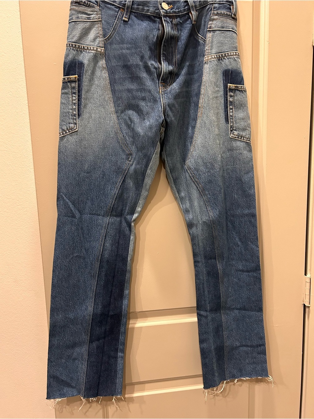 Frame Denim Two-Tone Blue Bootcut